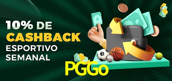 10% de bônus de cashback na PGGo